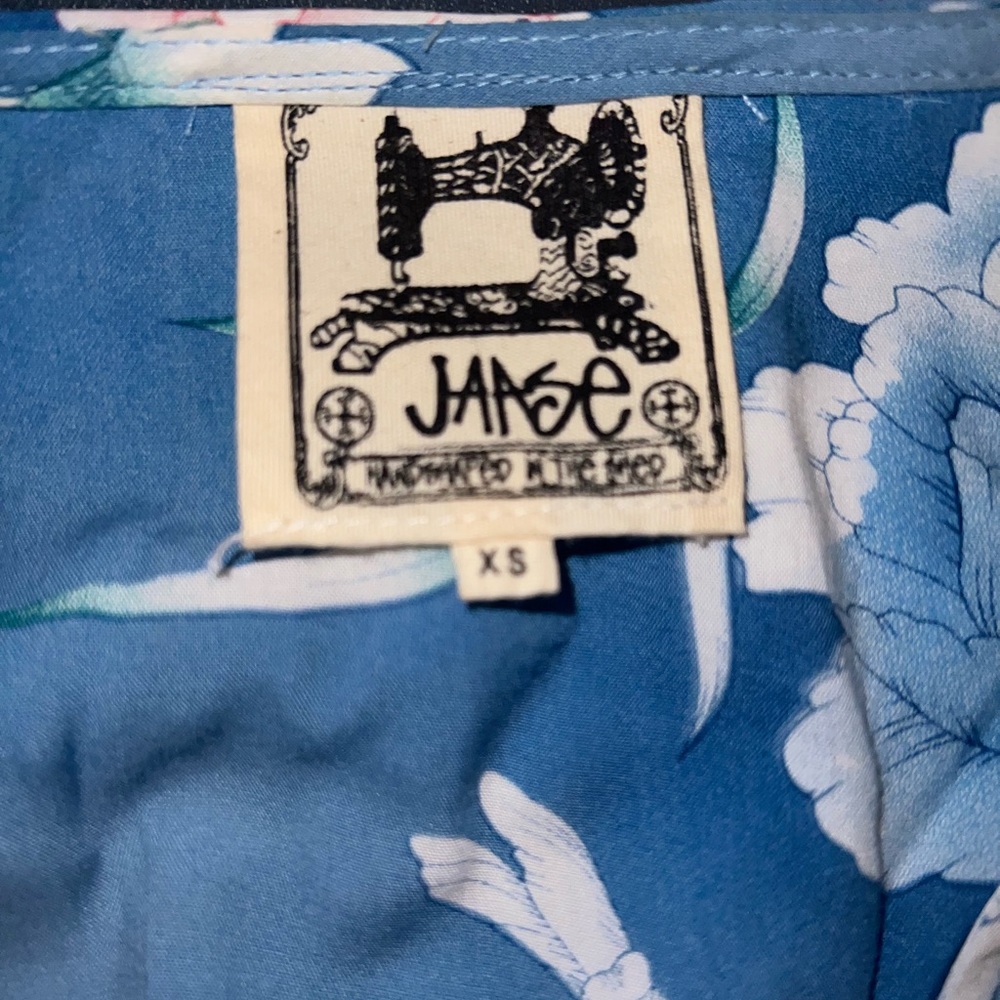 Jaase Blue Floral boho maxi Dress - Picture 9 of 10
